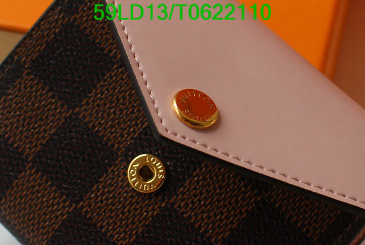 LV Bags-(Mirror)-Wallet-,Code: T0622110,$: 59USD