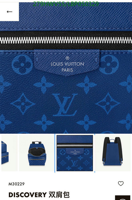 LV Bags-(Mirror)-Backpack-,Code: LBP050329,$: 279USD