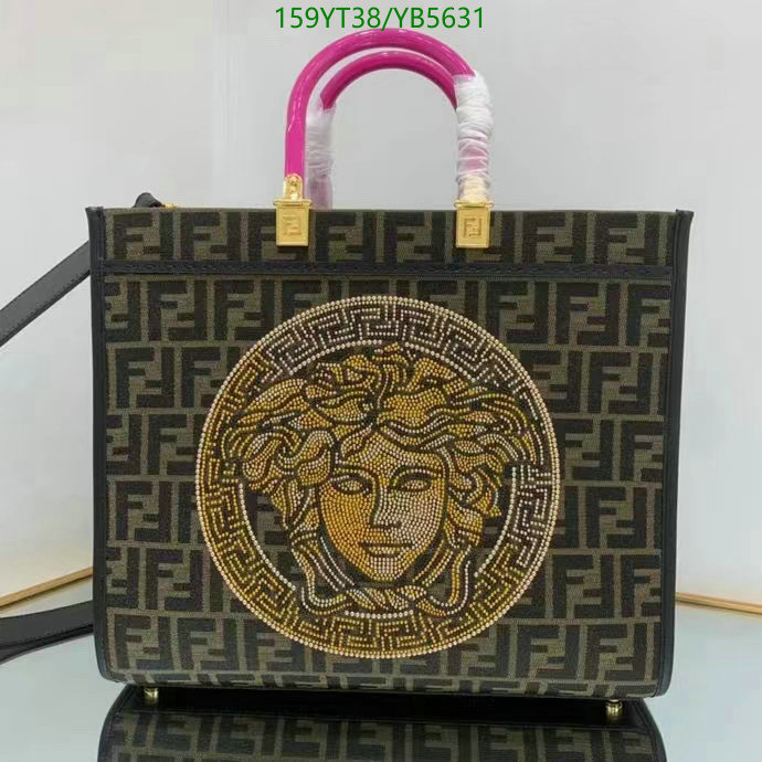 Fendi Bag-(Mirror)-Handbag-,Code: YB5631,$: 159USD