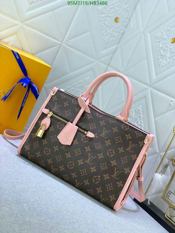 LV Bags-(4A)-Handbag Collection-,Code: HB3486,$: 95USD