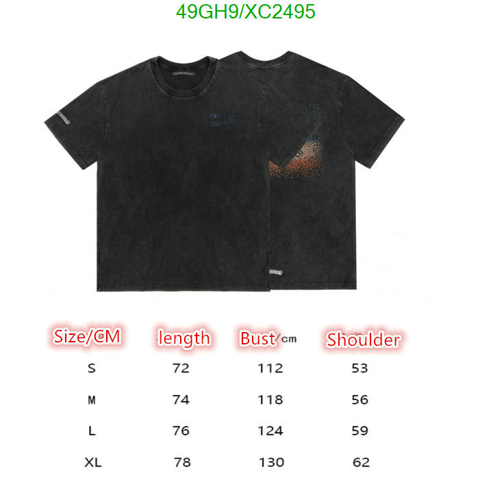 Clothing-Chrome Hearts, Code: XC2495,$: 49USD