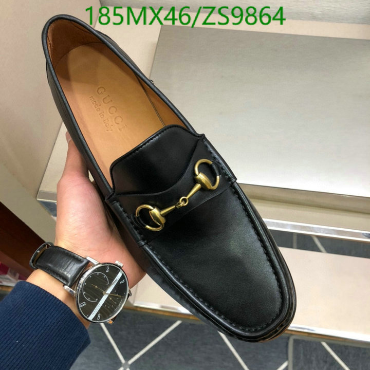 Men shoes-Gucci, Code: ZS9864,$: 185USD