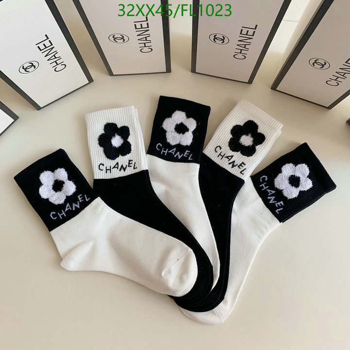 Sock-Chanel,Code: FL1022,$: 32USD