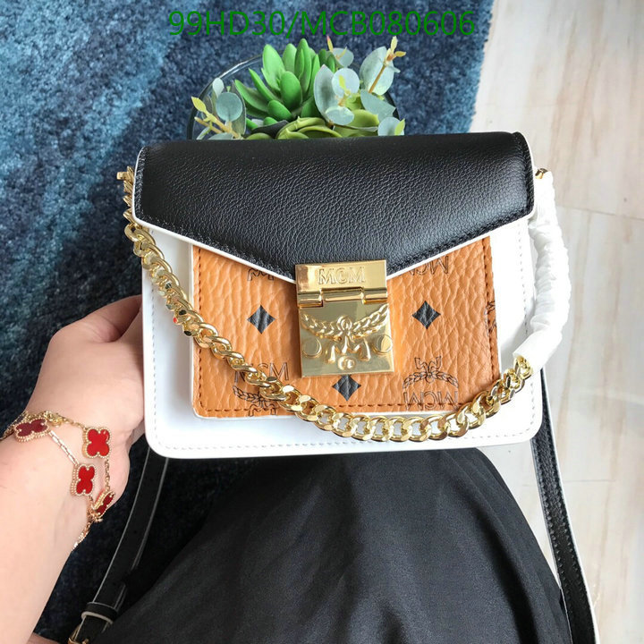 MCM Bag-(Mirror)-Diagonal-,Code:MCB080606,$:99USD