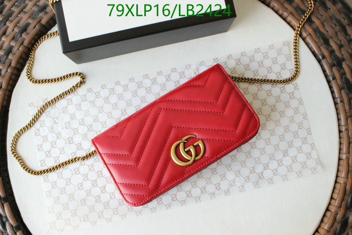 Gucci Bag-(4A)-Marmont,Code: LB2424,$: 79USD