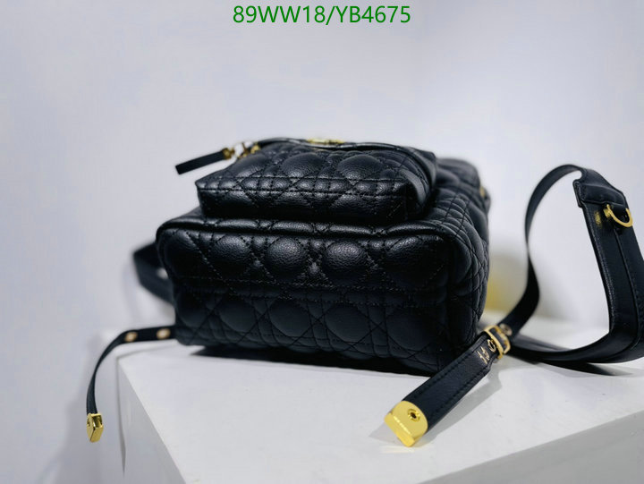 Dior Bags-(4A)-Backpack,Code: YB4675,$: 89USD