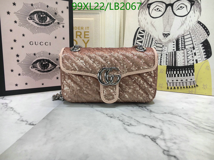 Gucci Bag-(4A)-Marmont,Code: LB2067,$: 99USD