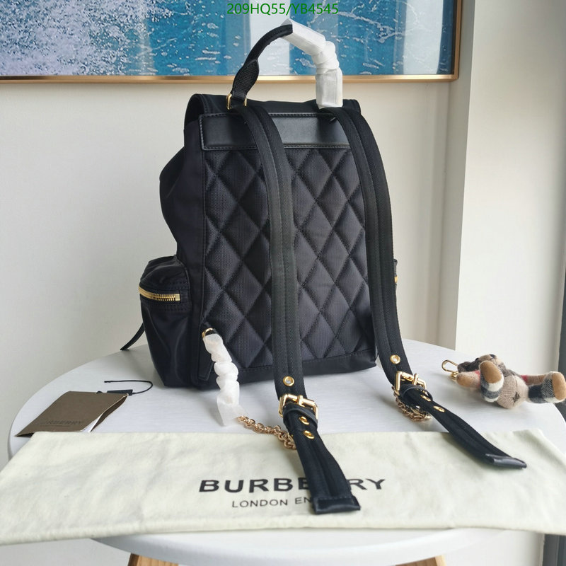 Burberry Bag-(Mirror)-Backpack-,Code: YB4545,