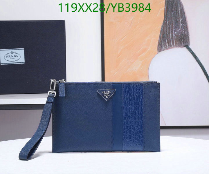 Prada Bag-(Mirror)-Clutch-,Code: YB3984,$: 119USD