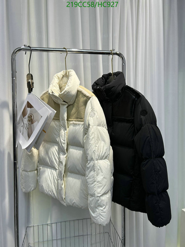 Down jacket Women-Moncler, Code: HC927,$: 219USD