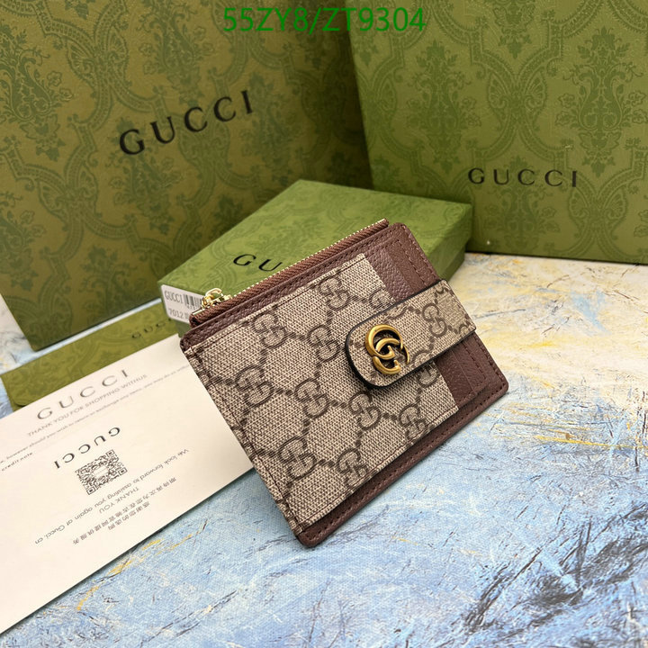 Gucci Bag-(4A)-Wallet-,Code: ZT9304,$: 55USD