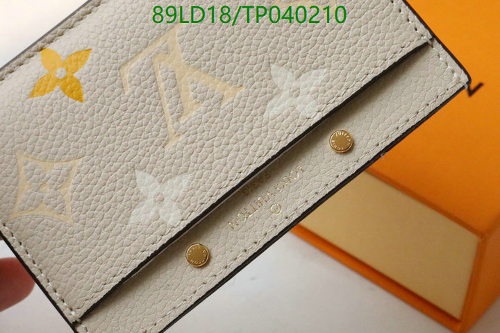 LV Bags-(Mirror)-Wallet-,Code: TP040210,