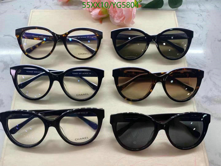 Glasses-Chanel,Code: YG5804,$: 55USD