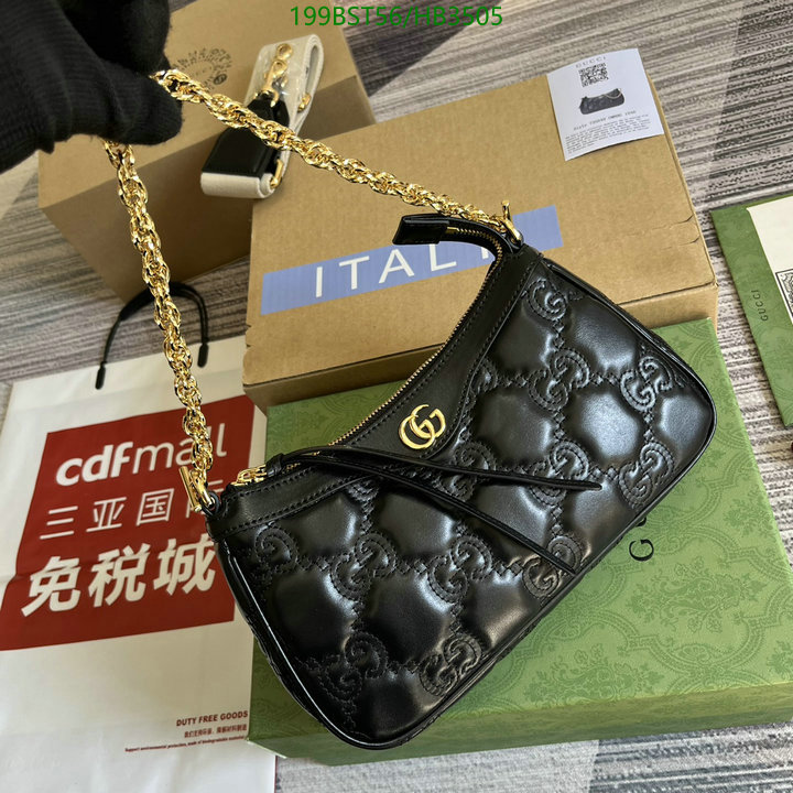 Gucci Bag-(Mirror)-Diagonal-,Code: HB3505,$: 199USD