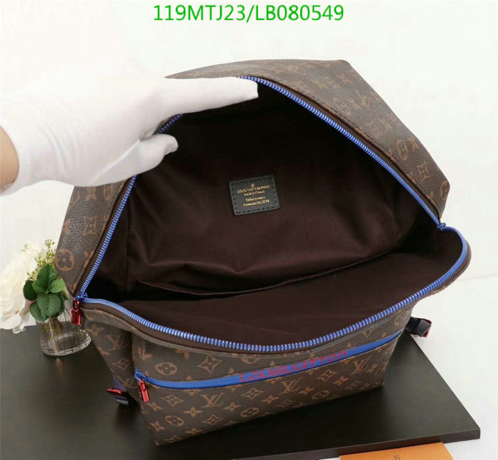 LV Bags-(4A)-Backpack-,Code: LB080549,$: 119USD