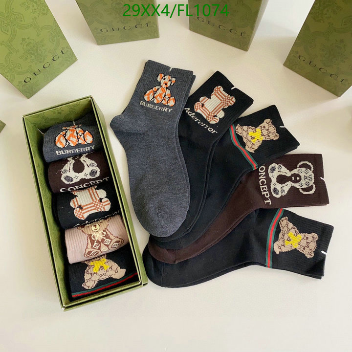 Sock-Gucci, Code: FL1074,$: 29USD