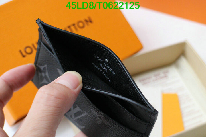 LV Bags-(Mirror)-Wallet-,Code: T0622125,$: 45USD