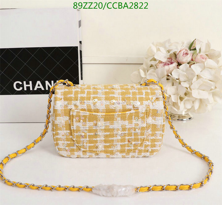 Chanel Bags ( 4A )-Diagonal-,Code: CCBA2822,$: 89USD