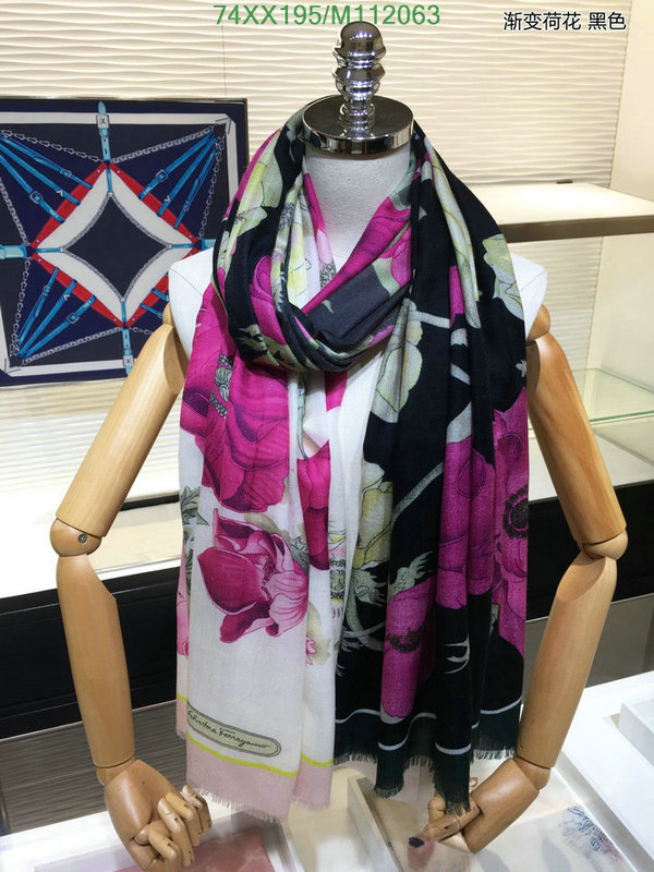 Scarf-Ferragamo, Code: M112163,$:74USD