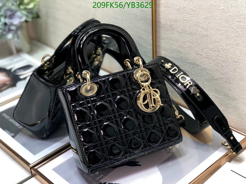 Dior Bags -(Mirror)-Lady-,Code: YB3629,$: 209USD