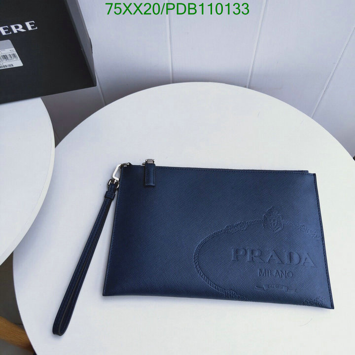 Prada Bag-(Mirror)-Clutch-,Code: PDB110133,$:75USD