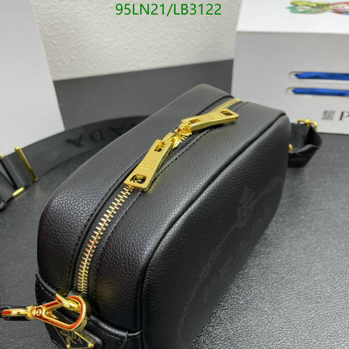 Prada Bag-(4A)-Diagonal-,Code: LB3122,$: 95USD