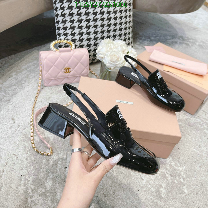 Women Shoes-Miu Miu, Code: ZS1006,$: 115USD