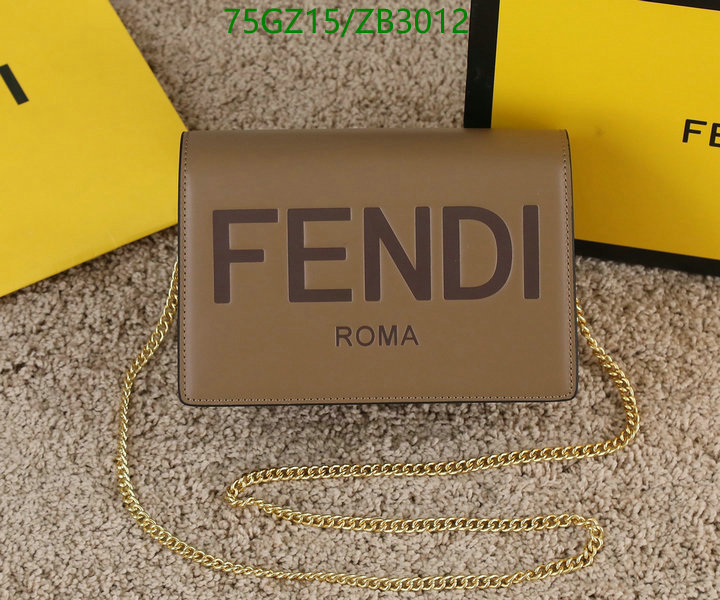 Fendi Bag-(4A)-Diagonal-,Code: ZB3012,$: 75USD