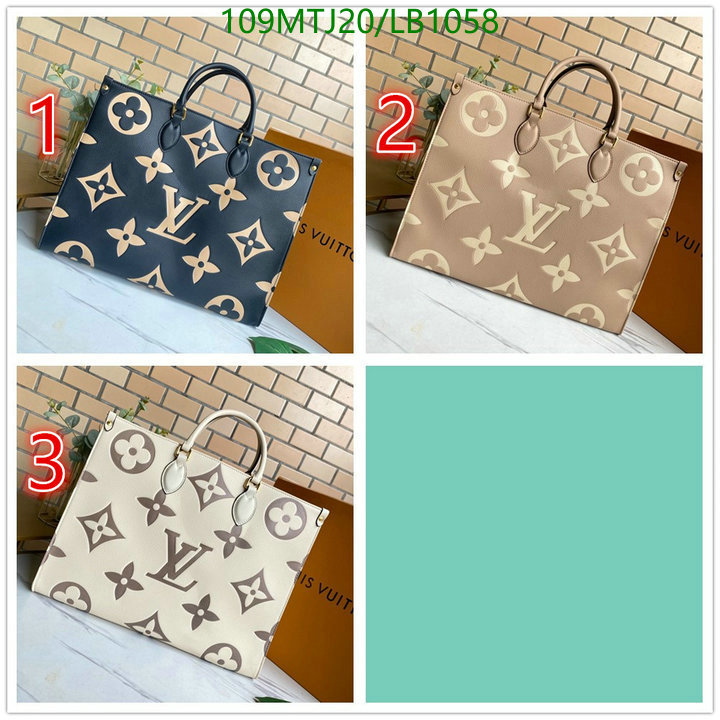 LV Bags-(4A)-Handbag Collection-,Code: LB1058,$: 109USD