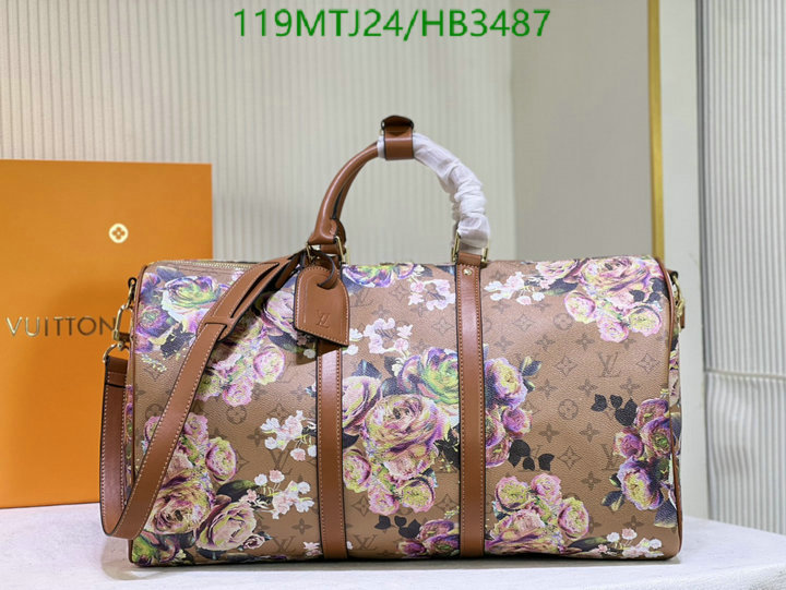 LV Bags-(4A)-Keepall BandouliRe 45-50-,Code: HB3487,$: 119USD