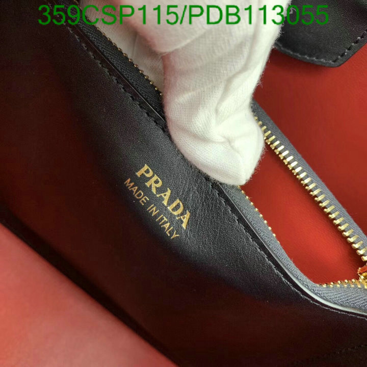 Prada Bag-(Mirror)-Handbag-,Code: PDB113055,$: 359USD