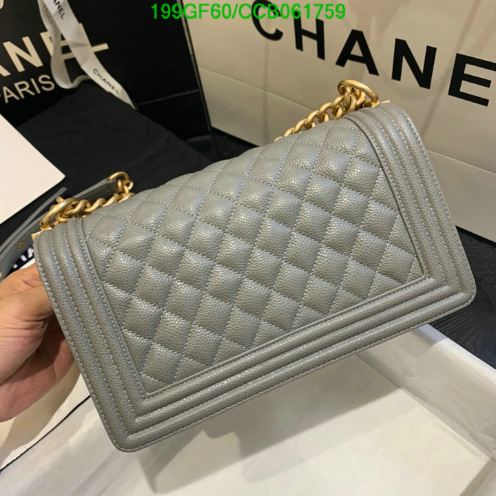 Chanel Bags -(Mirror)-Le Boy,Code: CCB061759,$: 199USD