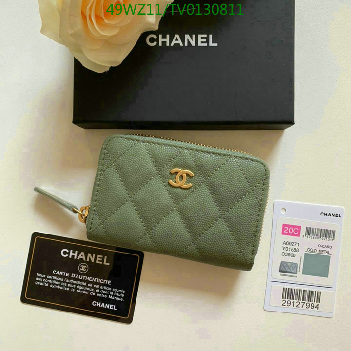 Chanel Bags ( 4A )-Wallet-,Code: TV0130811,$: 49USD