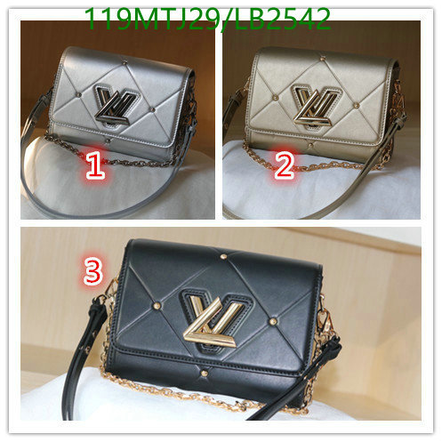 LV Bags-(4A)-Pochette MTis Bag-Twist-,Code: LB2542,$: 119USD