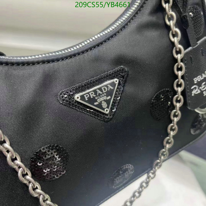 Prada Bag-(Mirror)-Re-Edition 2005,Code: YB4661,$: 209USD