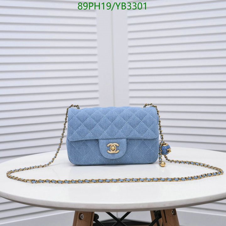 Chanel Bags ( 4A )-Diagonal-,Code: YB3301,$: 89USD