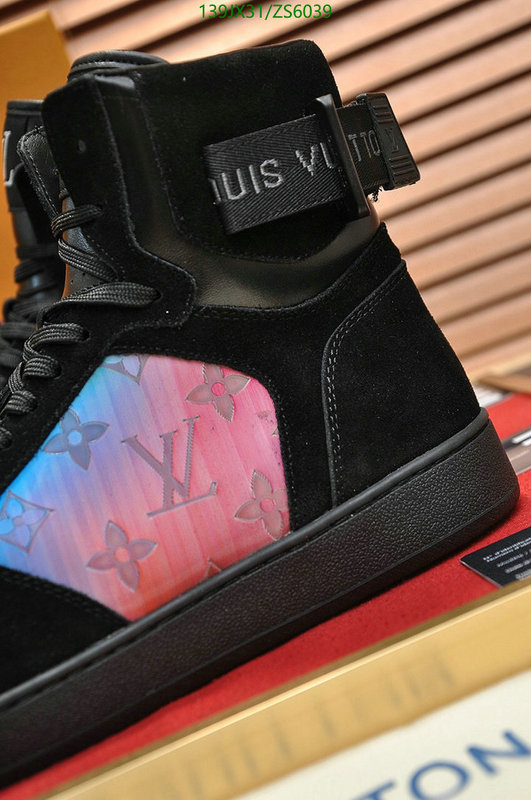 Men shoes-LV, Code: ZS6039,$: 139USD