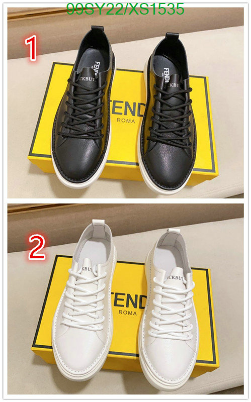 Men shoes-Fendi, Code: XS1535,$: 99USD