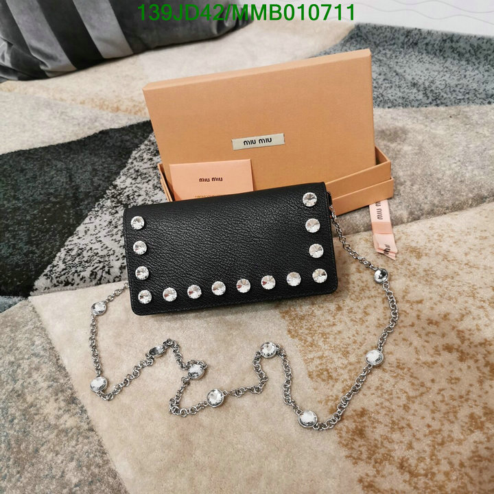 Miu Miu Bag-(Mirror)-Diagonal-,Code: MMB010711,$: 139USD