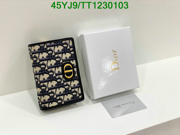 Dior Bags-(4A)-Wallet,Code: TT1230103,$: 45USD