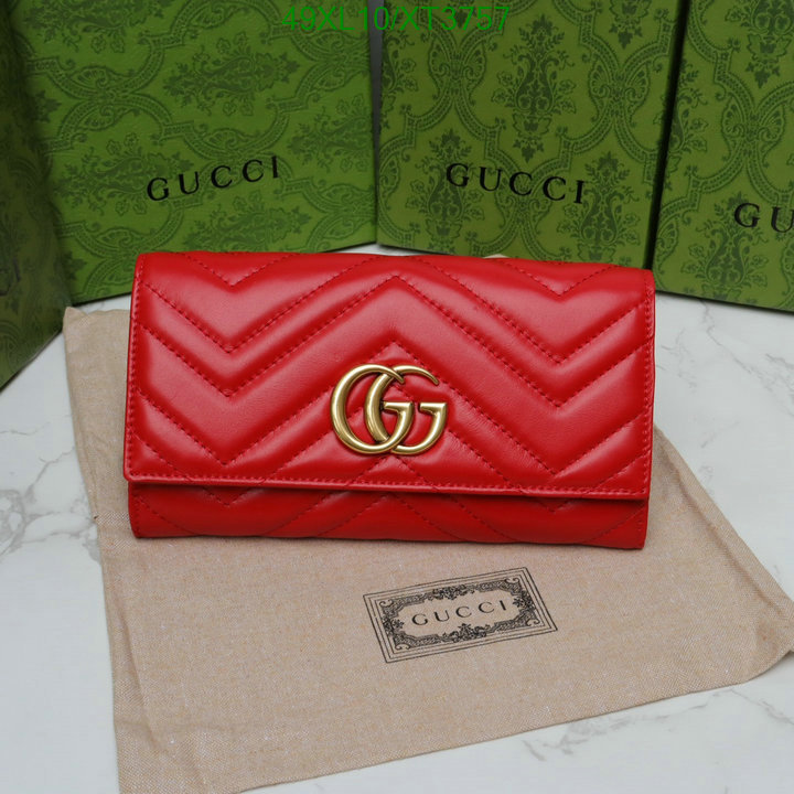 Gucci Bag-(4A)-Wallet-,Code: XT3757,$: 49USD