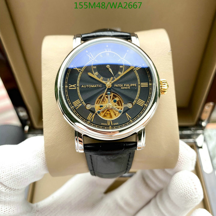 Watch-(4A)-Patek Philippe, Code: WA2667,$: 155USD