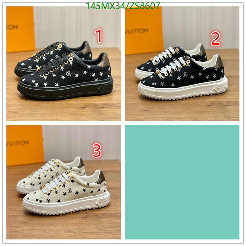 Men shoes-LV, Code: ZS8607,$: 145USD