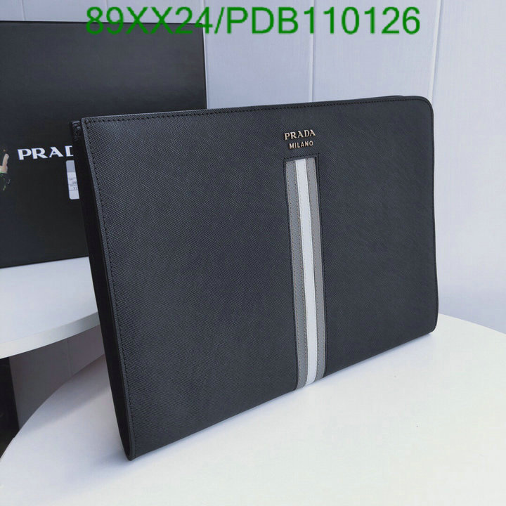 Prada Bag-(Mirror)-Clutch-,Code: PDB110126,$:89USD