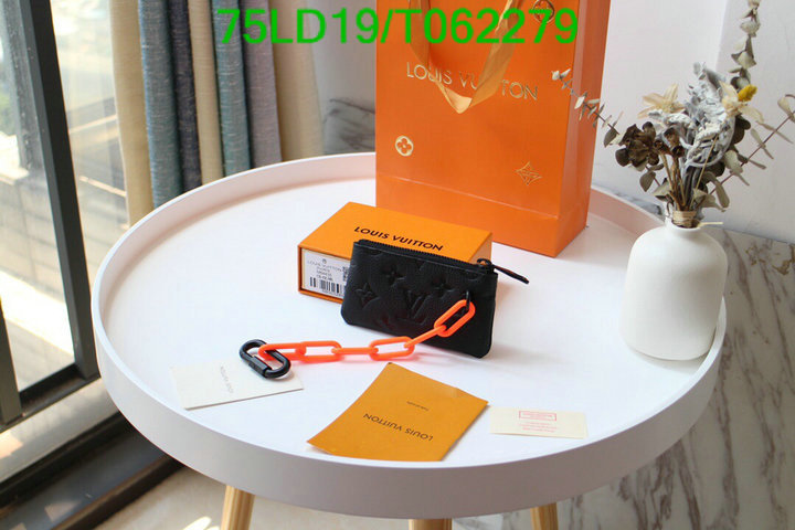 LV Bags-(Mirror)-Wallet-,Code: T062279,$: 75USD