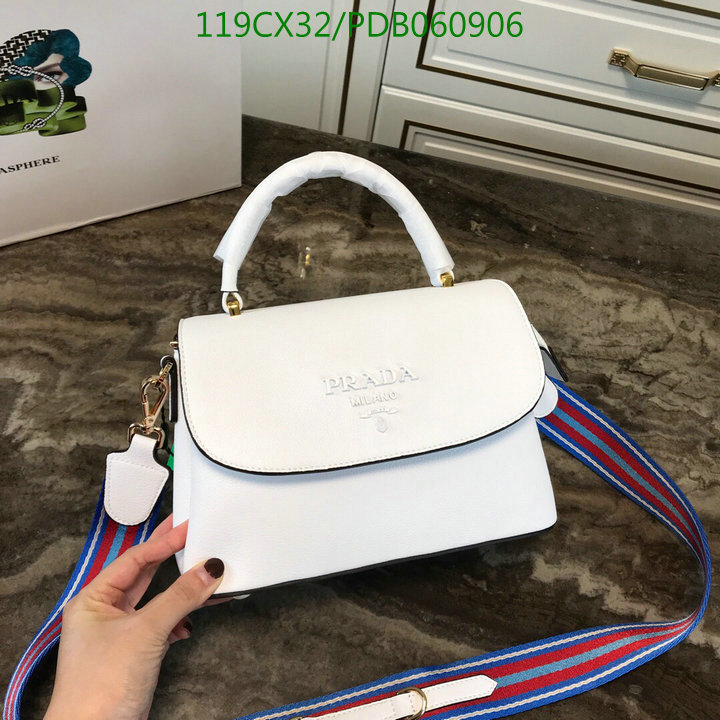 Prada Bag-(4A)-Handbag-,Code: PDB060906,$:119USD