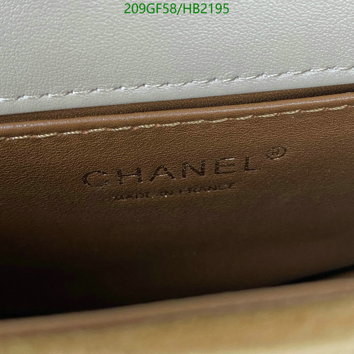 Chanel Bags -(Mirror)-Diagonal-,Code: HB2195,$: 209USD