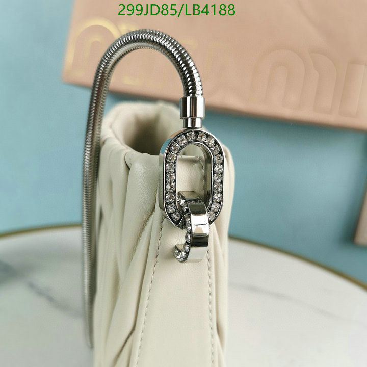 Miu Miu Bag-(Mirror)-Diagonal-,Code: LB4188,$: 299USD