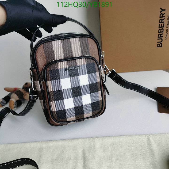 Burberry Bag-(Mirror)-Diagonal-,Code: YB1891,$: 112USD