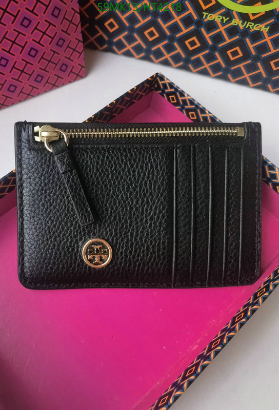 Tory Burch Bag-(Mirror)-Wallet-,Code: HT4218,$: 59USD